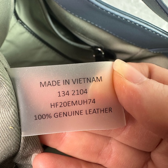 Rebecca Minkoff MAB Suede Hobo Shoulder Steep Gray  Bag - Picture 16 of 16